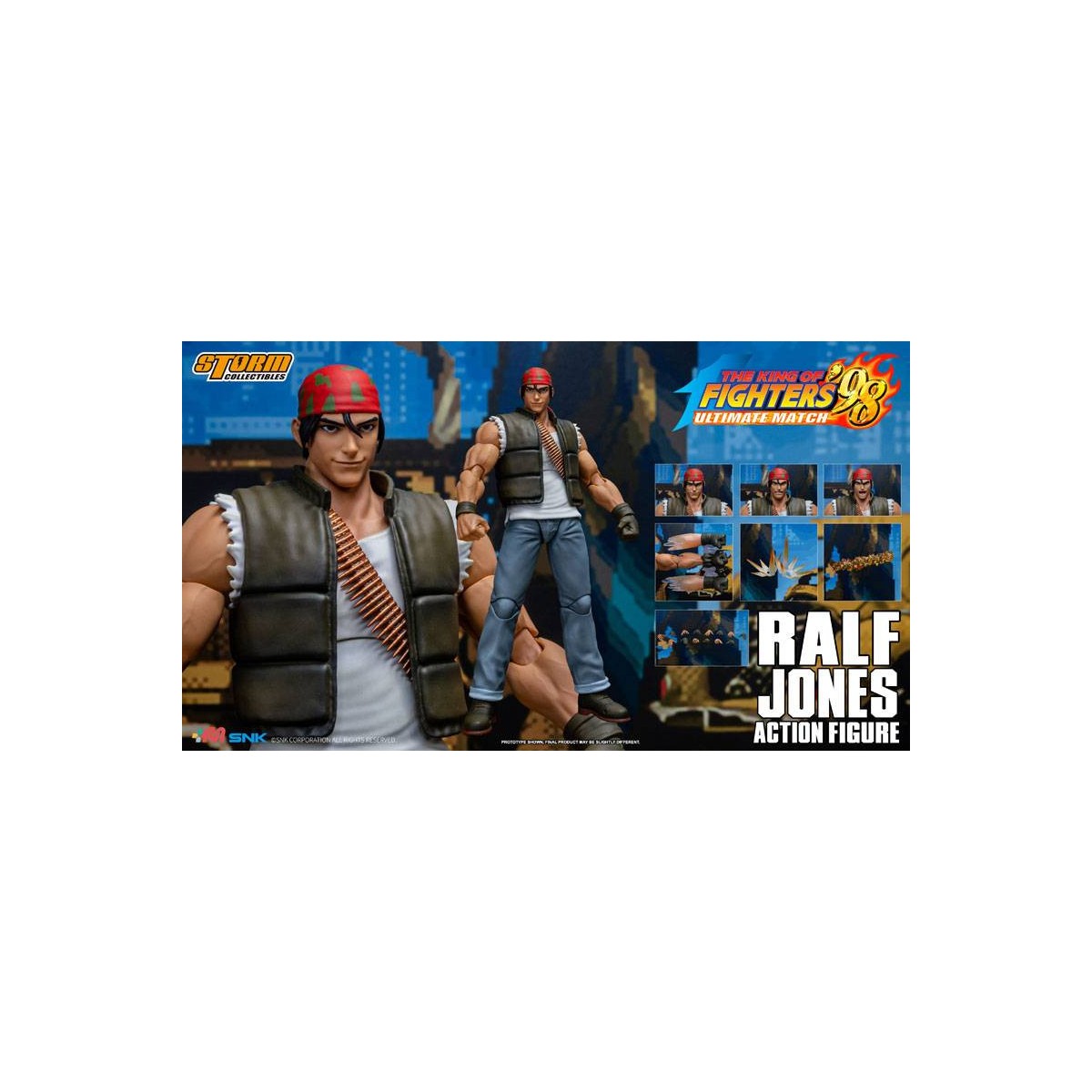 Storm Collectibles - The King of Fighters 98 UM - Ralf Jones 1/12
