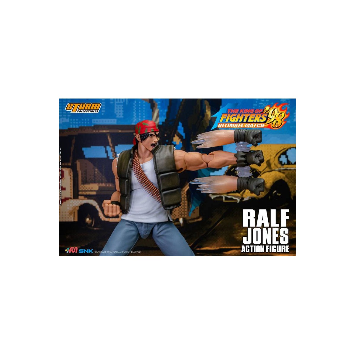 Storm Collectibles - The King of Fighters 98 UM - Ralf Jones 1/12
