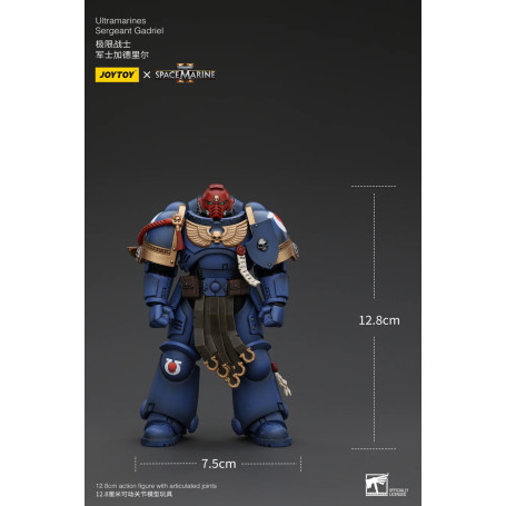 JoyToy - Space Marines II - Sergente Ultramarines Gadriel 1/18 - Warhammer 40000
