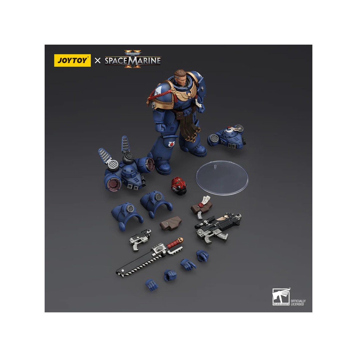 JoyToy - Space Marines II - Sergente Ultramarines Gadriel 1/18 - Warhammer 40000