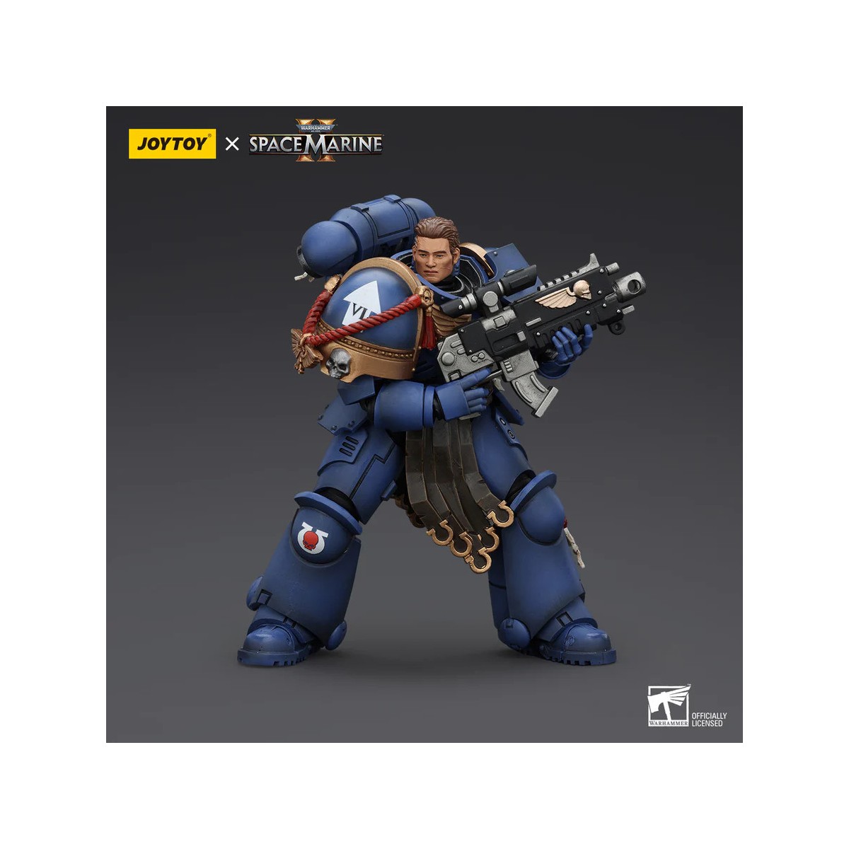 JoyToy - Space Marines II - Sergente Ultramarines Gadriel 1/18 - Warhammer 40000