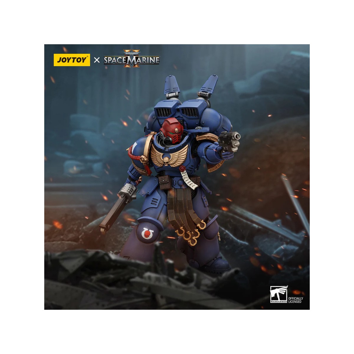JoyToy - Space Marines II - Sergente Ultramarines Gadriel 1/18 - Warhammer 40000