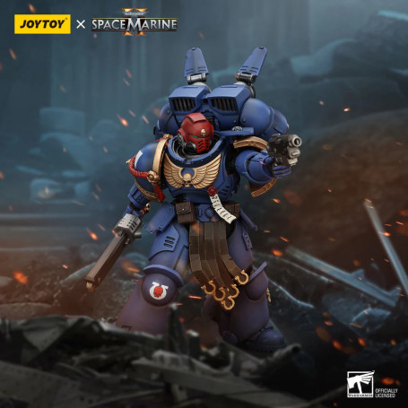 JoyToy - Space Marines II - Sergente Ultramarines Gadriel 1/18 - Warhammer 40000