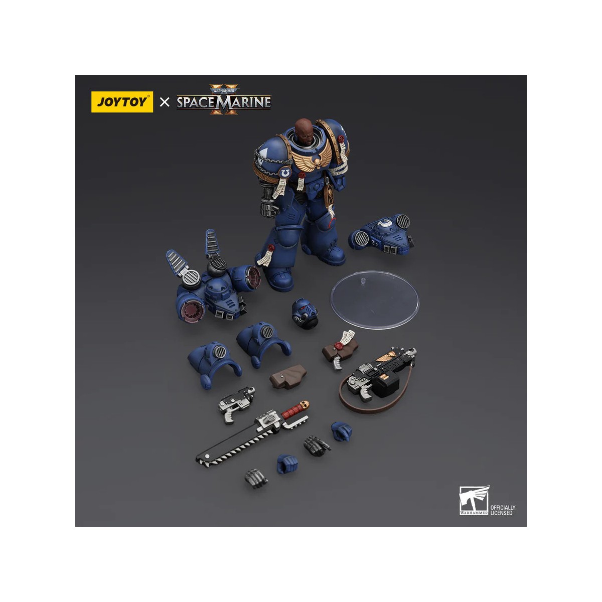 JoyToy - Space Marines II - Ultramarines Fratello Chairon 1/18 - Warhammer 40000