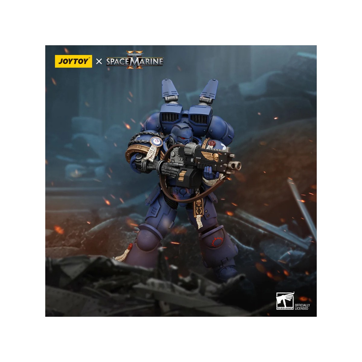 JoyToy - Space Marines II - Ultramarines Fratello Chairon 1/18 - Warhammer 40000