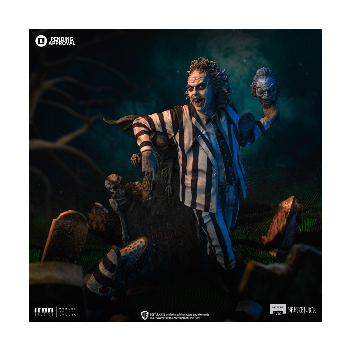 Iron Studios Beetlejuice Beetlejuice - Beetlejuice BDS Arts Scala 1/10