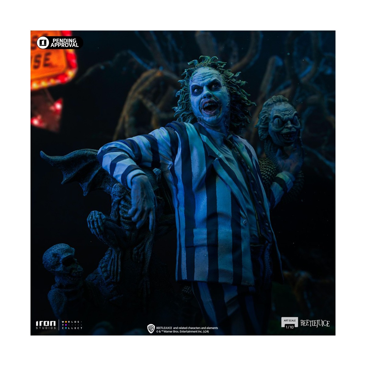 Iron Studios Beetlejuice Beetlejuice - Beetlejuice BDS Arts Scala 1/10