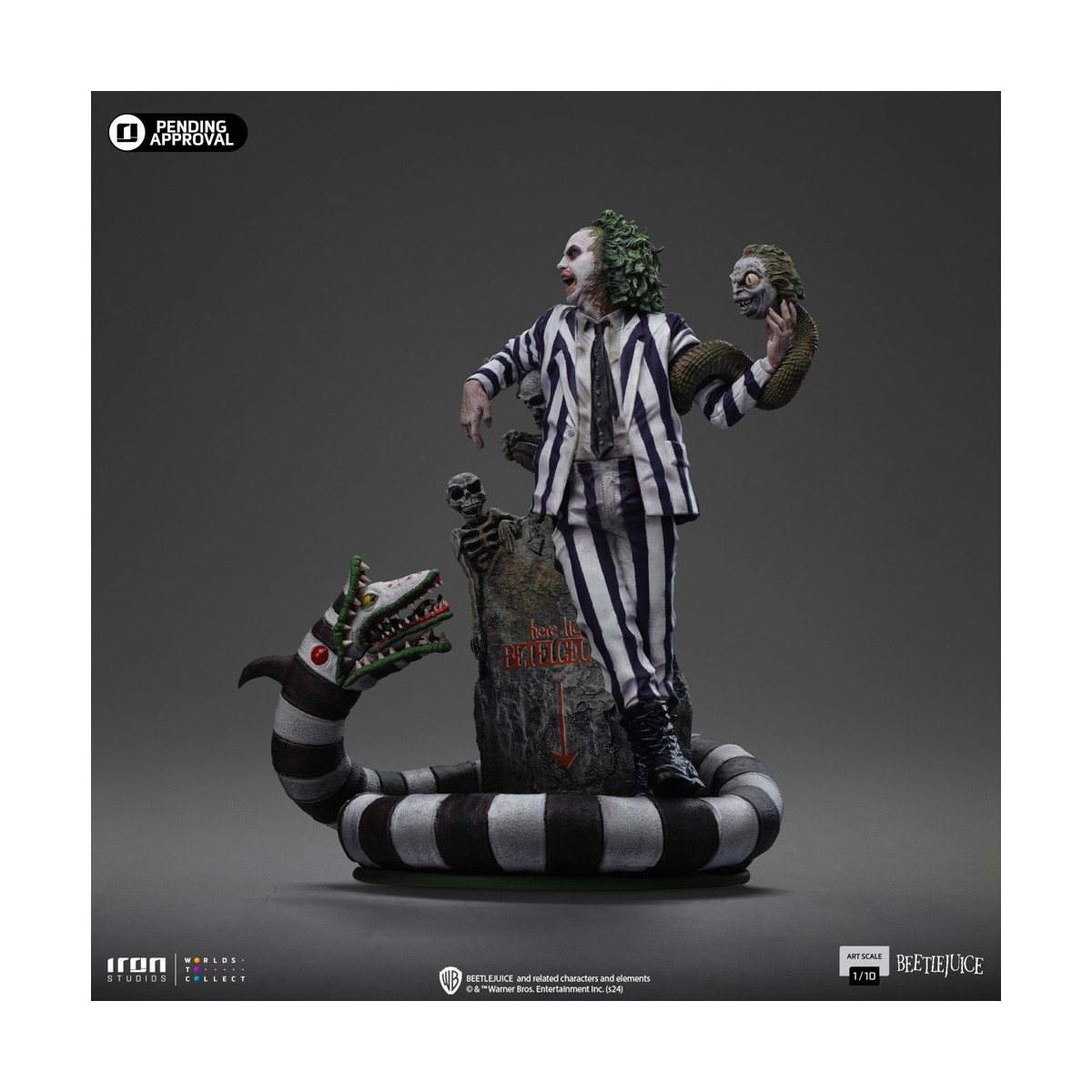 Iron Studios Beetlejuice Beetlejuice - Beetlejuice BDS Arts Scala 1/10