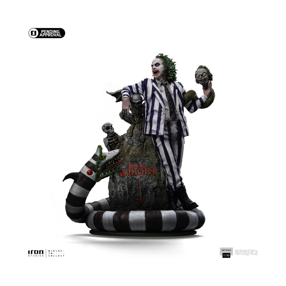 Iron Studios Beetlejuice Beetlejuice - Beetlejuice BDS Arts Scala 1/10