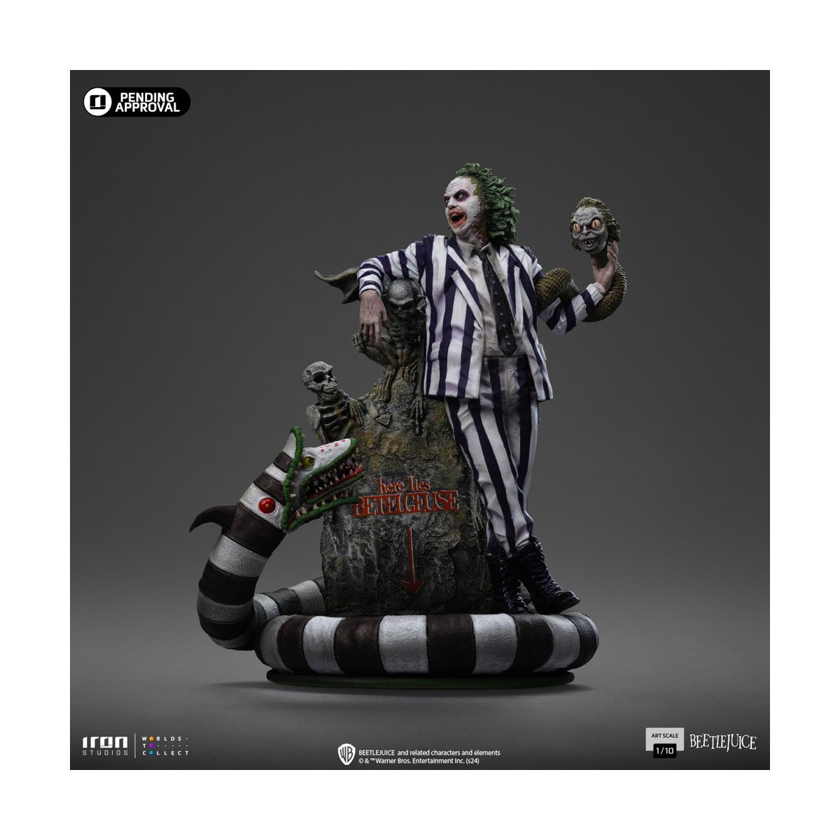 Iron Studios Beetlejuice Beetlejuice - Beetlejuice BDS Arts Scala 1/10