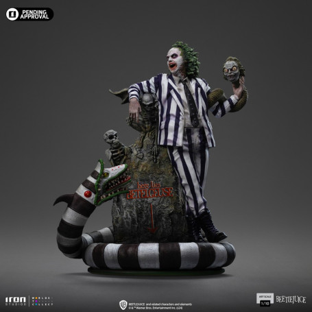 Iron Studios Beetlejuice Beetlejuice - Beetlejuice BDS Arts Scala 1/10