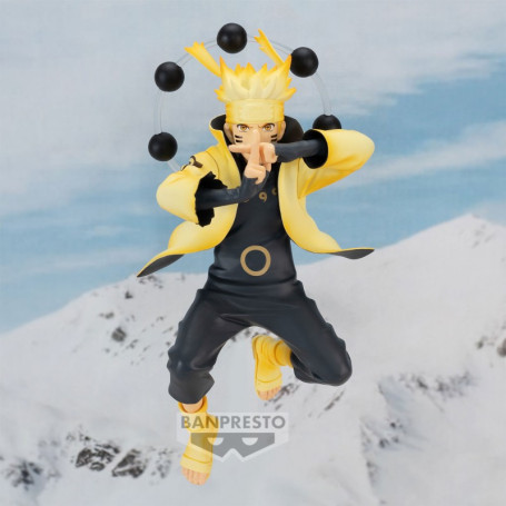 Banpresto - Naruto Shippuden - Stelle vibranti - Uzumaki Naruto V Modalità saggio