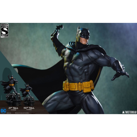 Tweeterhead Sideshow - statuetta DC Comics: Batman (edizione nera e grigia) 1/4