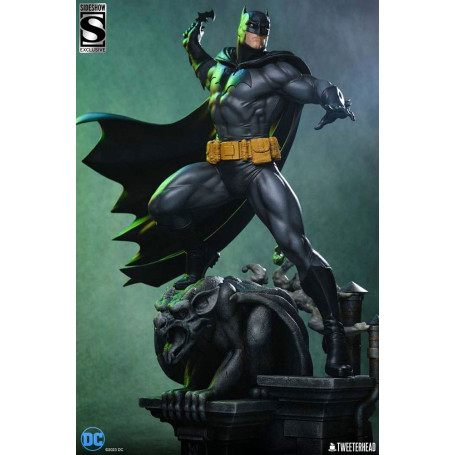 Tweeterhead Sideshow - statuetta DC Comics: Batman (edizione nera e grigia) 1/4