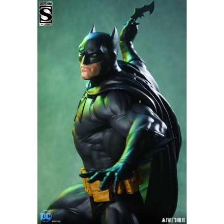 Tweeterhead Sideshow - statuetta DC Comics: Batman (edizione nera e grigia) 1/4
