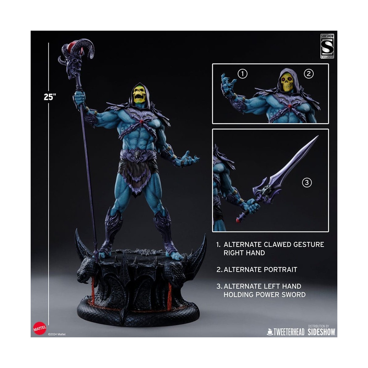 Tweeterhead - SKELETOR (Edizione Classica) 1/5 - Leggende dei Masters of the Universe