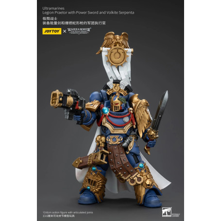 JoyToy - Ultramarines - Pretore della Legione con Spada del Potere e Volkite Serpenta 1/18 - L'Eresia di Horus