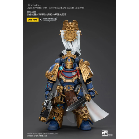 JoyToy - Ultramarines - Pretore della Legione con Spada del Potere e Volkite Serpenta 1/18 - L'Eresia di Horus