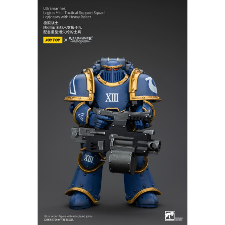 JoyToy - Ultramarines - Legione MKIII Squadra di Supporto Tattico Legionario con Bolter Pesante 1/18 - L'Eresia di Horus