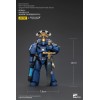 JoyToy - Ultramarines - Sergente della squadra tattica della Legione MKVI con pistola al plasma e spada elettrica 1/18