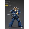 JoyToy - Ultramarines - Sergente della squadra tattica della Legione MKVI con pistola al plasma e spada elettrica 1/18