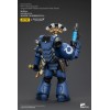 JoyToy - Ultramarines - Sergente della squadra tattica della Legione MKVI con pistola al plasma e spada elettrica 1/18