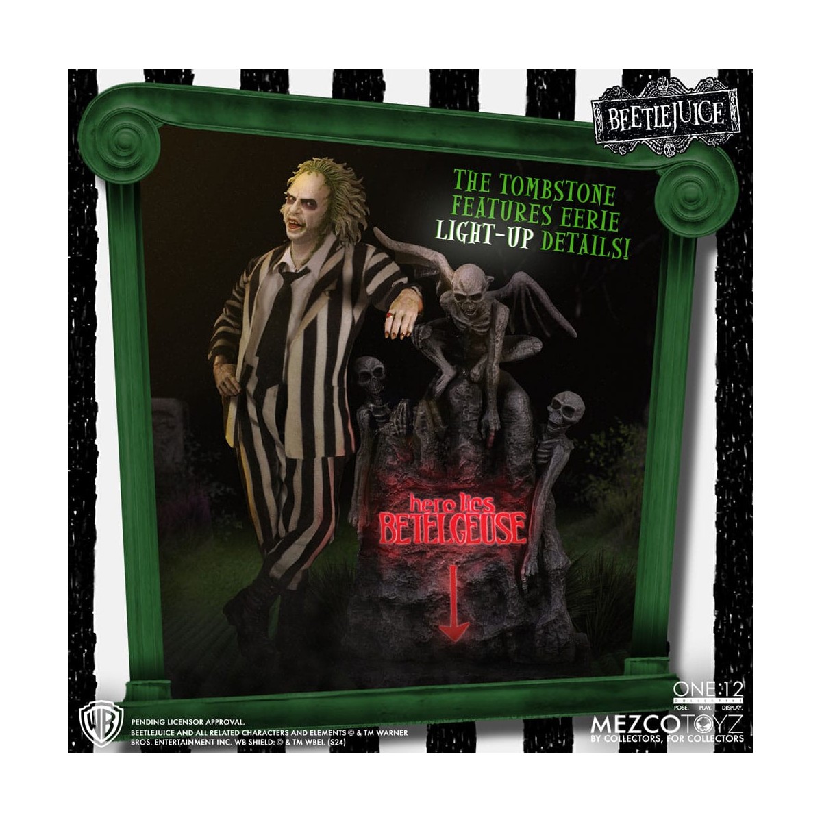 Mezco One 12 - Beetlejuice Edizione Deluxe
