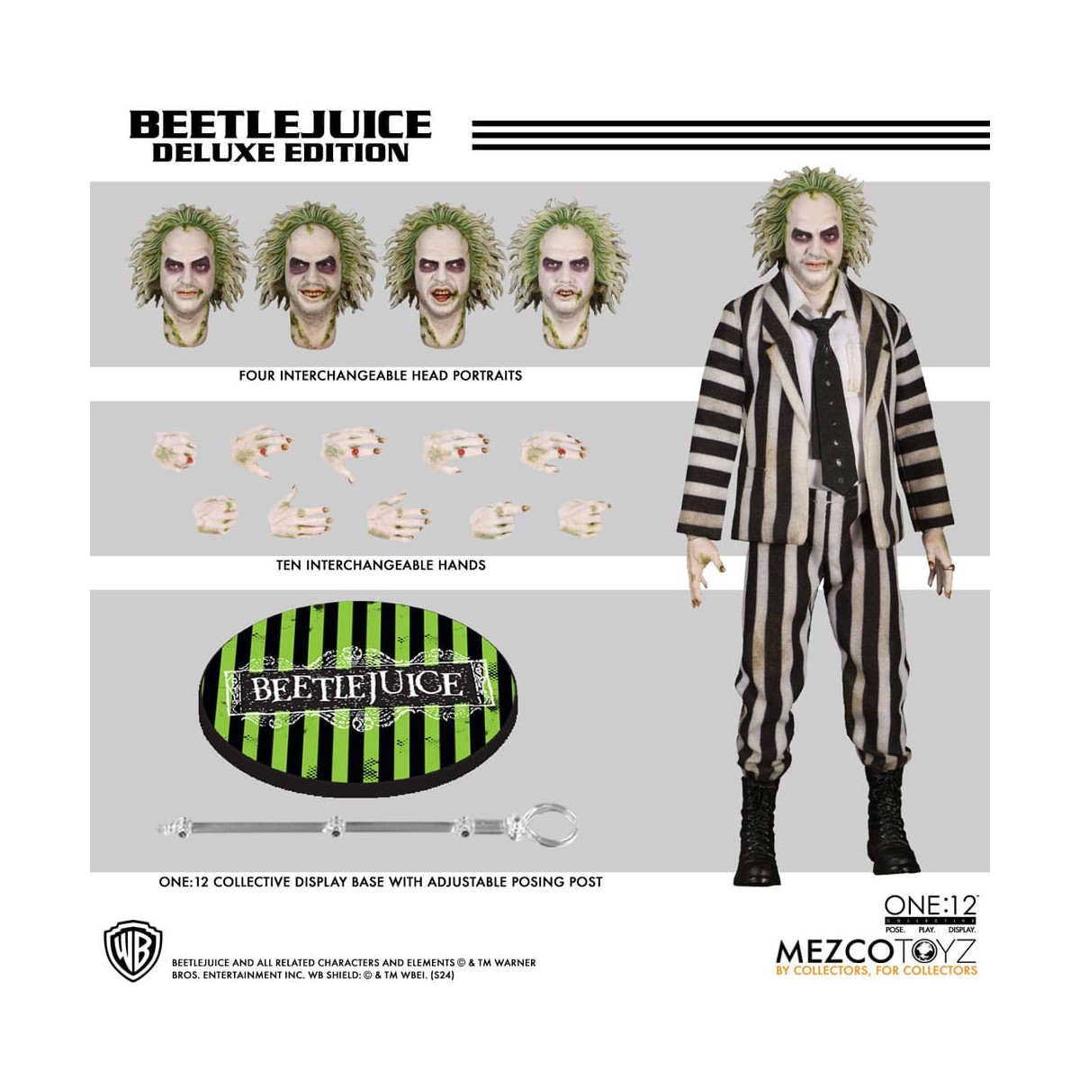 Mezco One 12 - Beetlejuice Edizione Deluxe