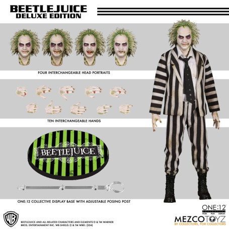 Mezco One 12 - Beetlejuice Edizione Deluxe