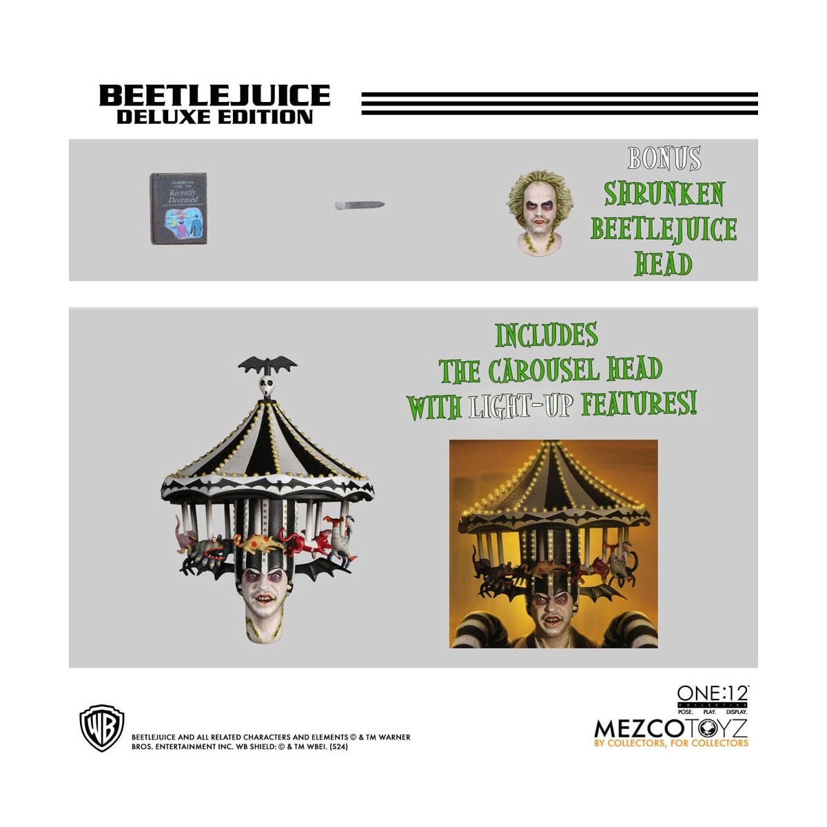 Mezco One 12 - Beetlejuice Edizione Deluxe