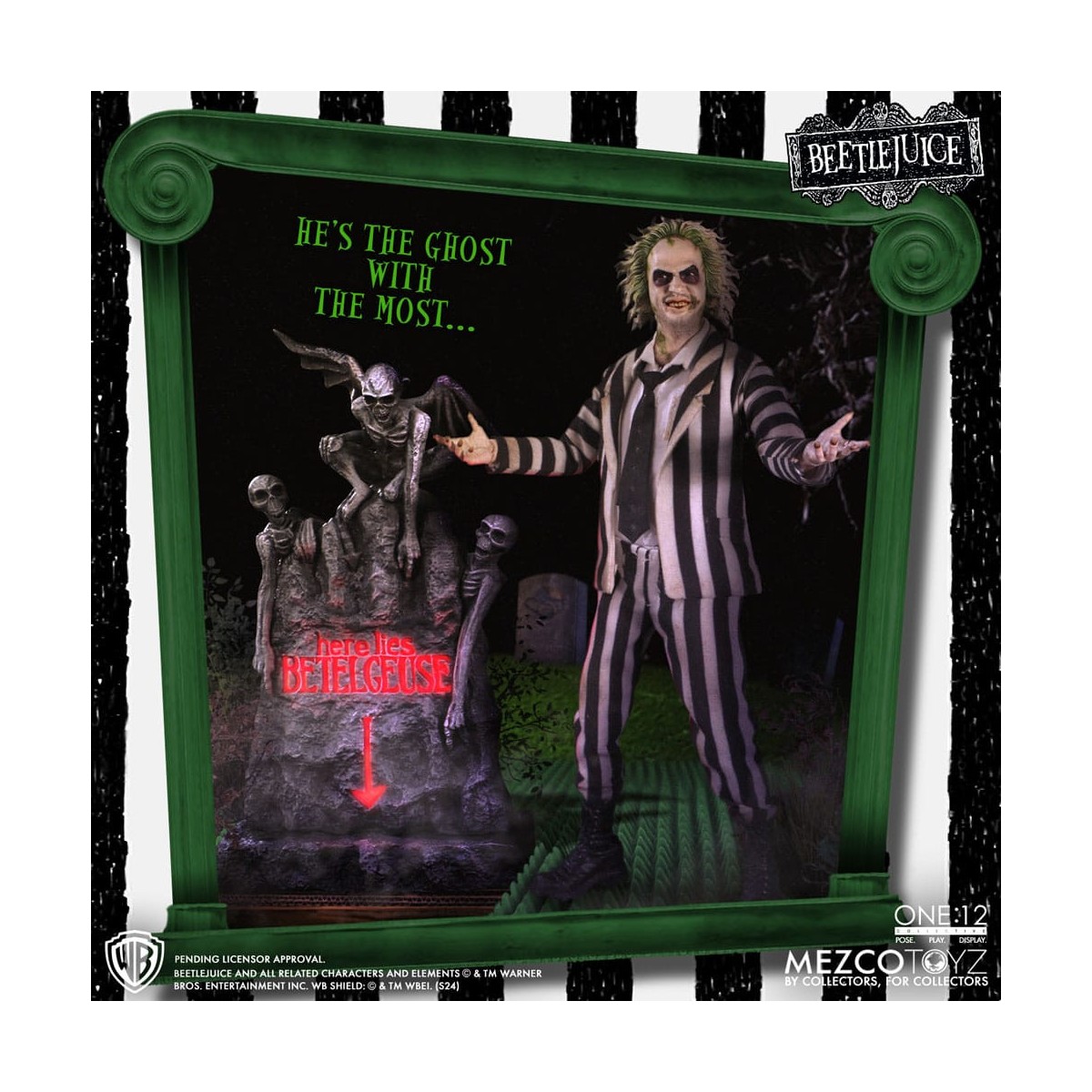Mezco One 12 - Beetlejuice Edizione Deluxe