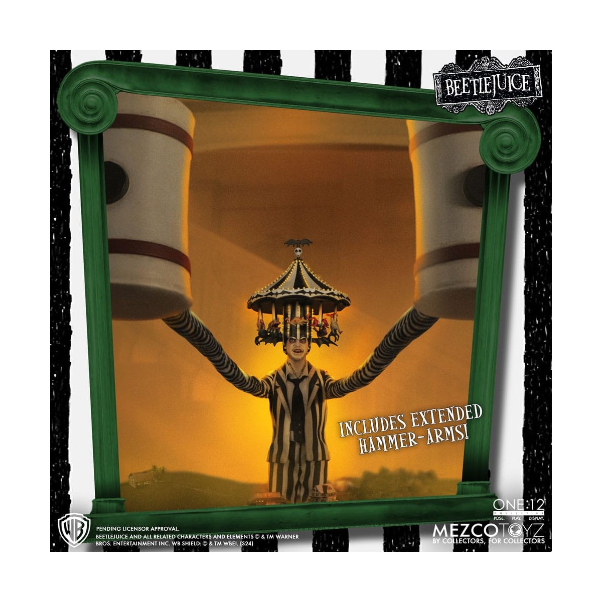 Mezco One 12 - Beetlejuice Edizione Deluxe