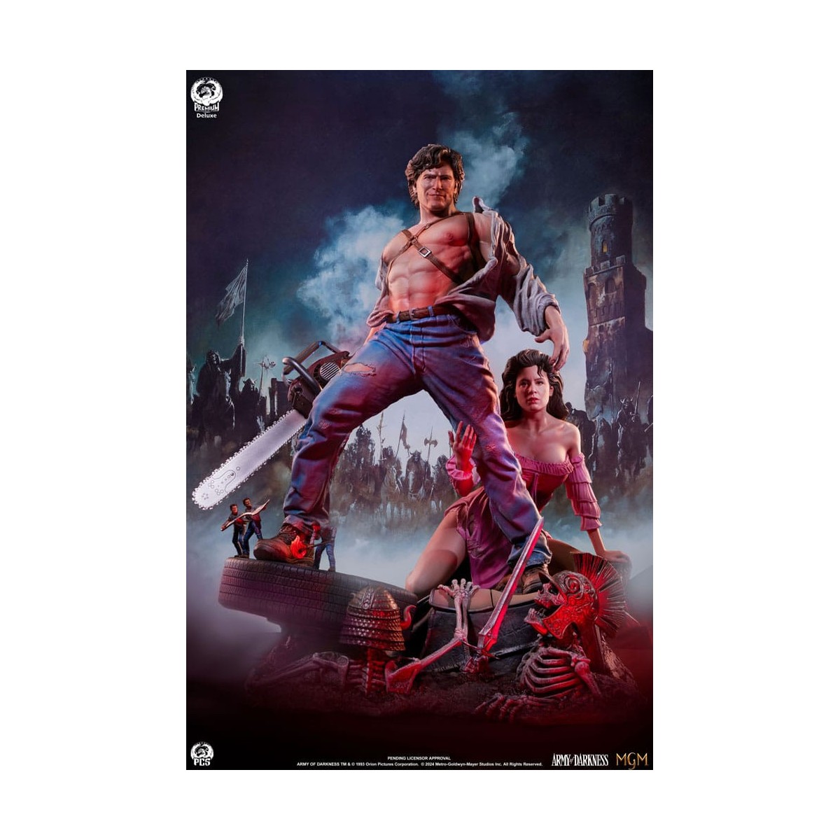 Premium Collectibles Studio PCS - Ash Deluxe Edition Premier Series 1/4 - Evil Dead 3 L'Armata delle Tenebre