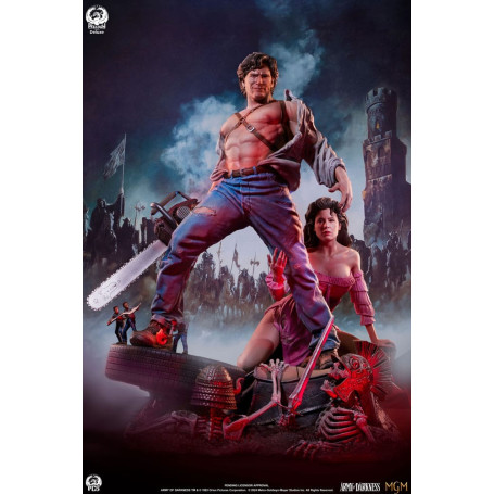 Premium Collectibles Studio PCS - Ash Deluxe Edition Premier Series 1/4 - Evil Dead 3 L'Armata delle Tenebre