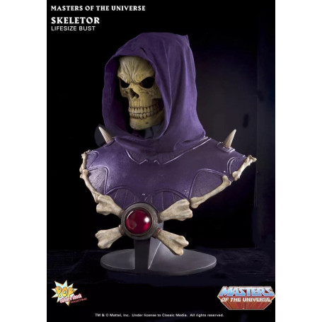 PCS - Masters of the Universe - Busto Lifesize Skeletor esclusivo con occhi luminosi - Vendita al dettaglio
