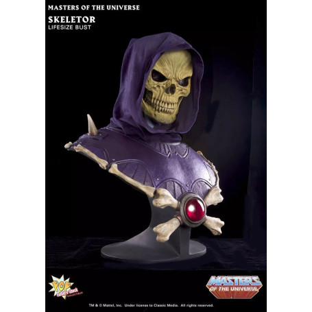 PCS - Masters of the Universe - Busto Lifesize Skeletor esclusivo con occhi luminosi - Vendita al dettaglio