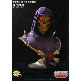 PCS - Masters of the Universe - Busto Lifesize Skeletor esclusivo con occhi luminosi - Vendita al dettaglio