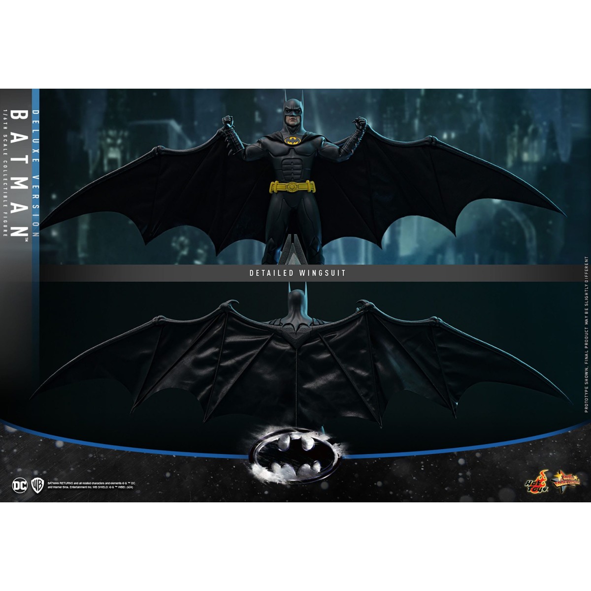 Hot Toys - Batman Edizione da Collezione (1989) Capolavoro cinematografico 1/6