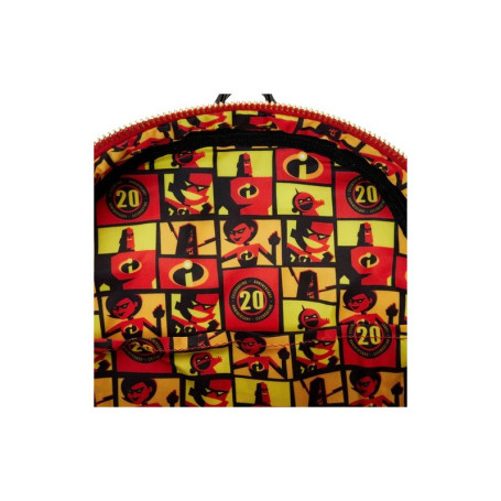 Pixar The Incredibles "20th Anniversary" Backpack et Sac à monnaie