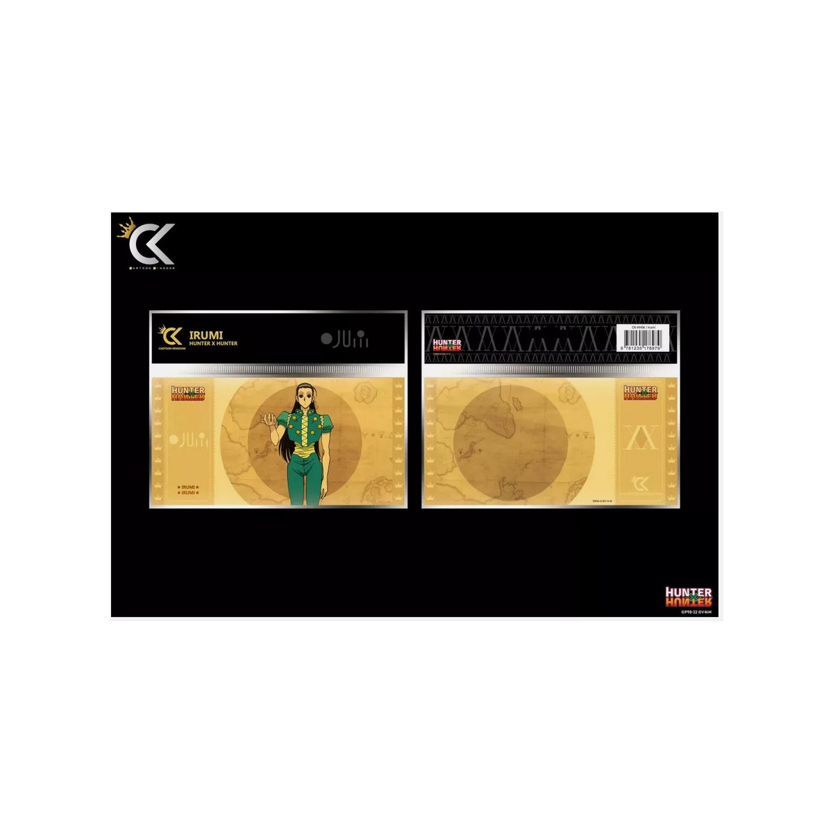Cartoon Kingdom - Confezione da 7 biglietti d'oro per Hunter X Hunter Coll.1