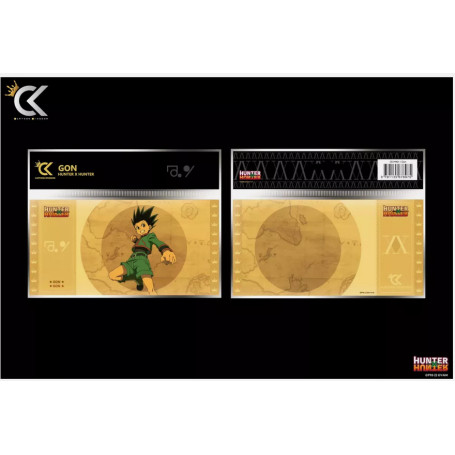 Cartoon Kingdom - Confezione da 7 biglietti d'oro per Hunter X Hunter Coll.1