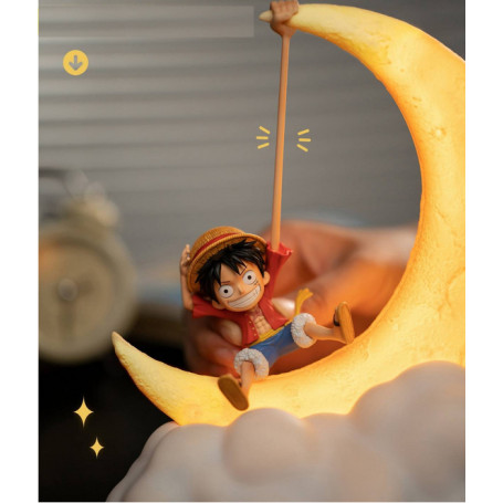 HAPPY LIFE One Piece Luffy Magnetic Night Light