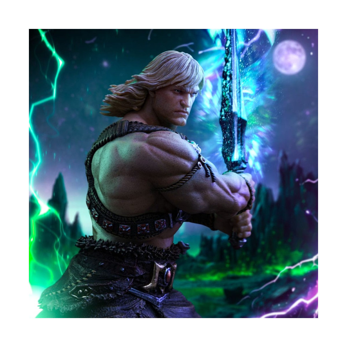 Iron Studios - HE-MAN UNLEASHED Deluxe Art Scale 1/10 - Masters of the Universe - Masters of the Universe