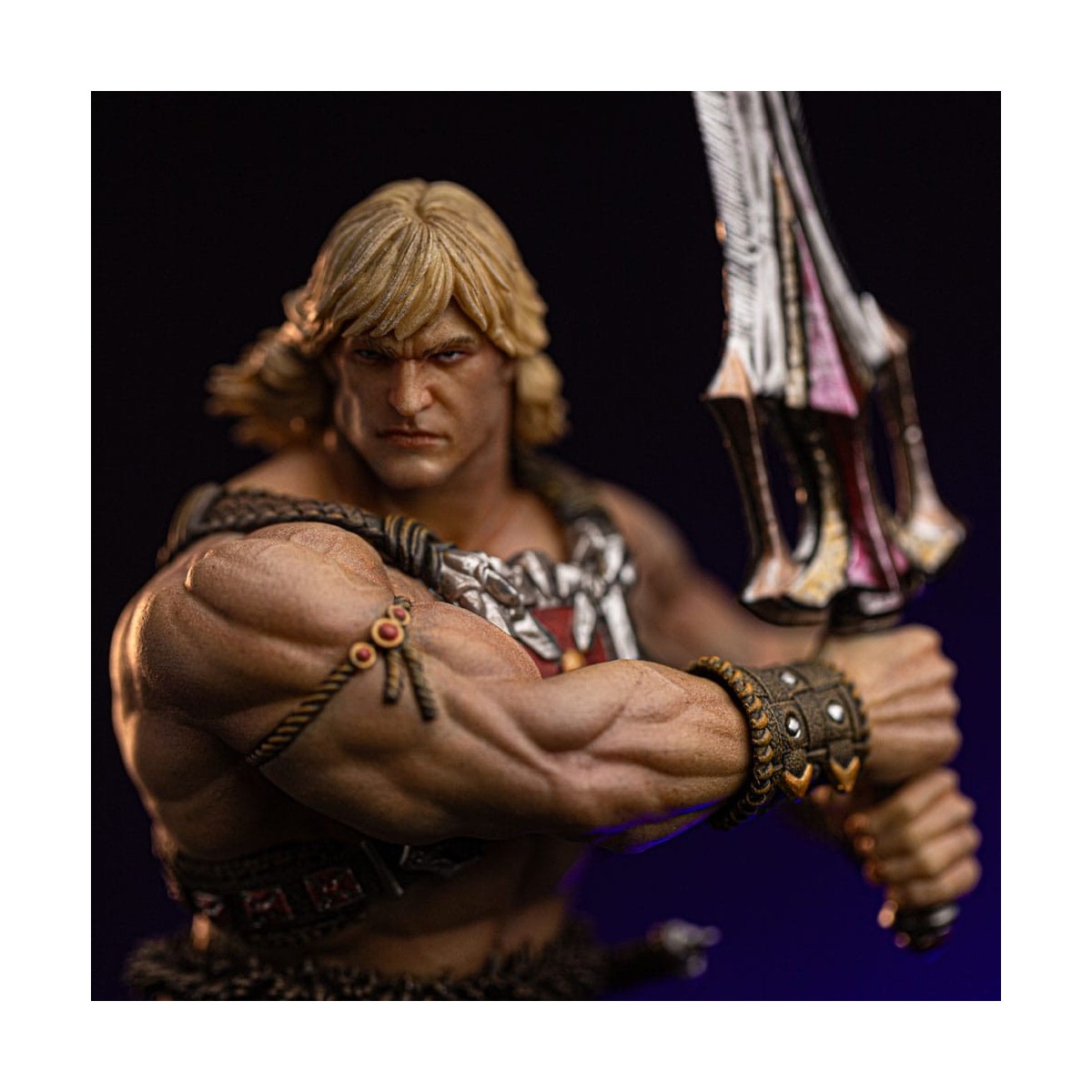 Iron Studios - HE-MAN UNLEASHED Deluxe Art Scale 1/10 - Masters of the Universe - Masters of the Universe