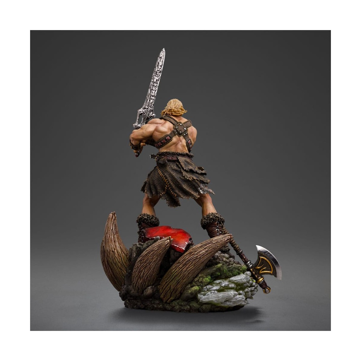 Iron Studios - HE-MAN UNLEASHED Deluxe Art Scale 1/10 - Masters of the Universe - Masters of the Universe