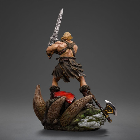 Iron Studios - HE-MAN UNLEASHED Deluxe Art Scale 1/10 - Masters of the Universe - Masters of the Universe