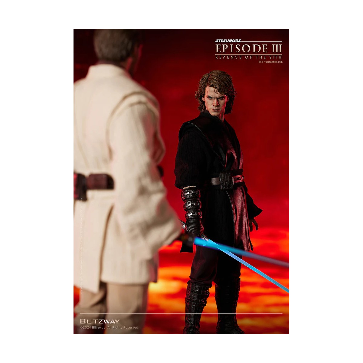 Statua in scala superba Blitzway - Anakin Skywalker Versione Standard 1/4 - Star Wars Episodio III