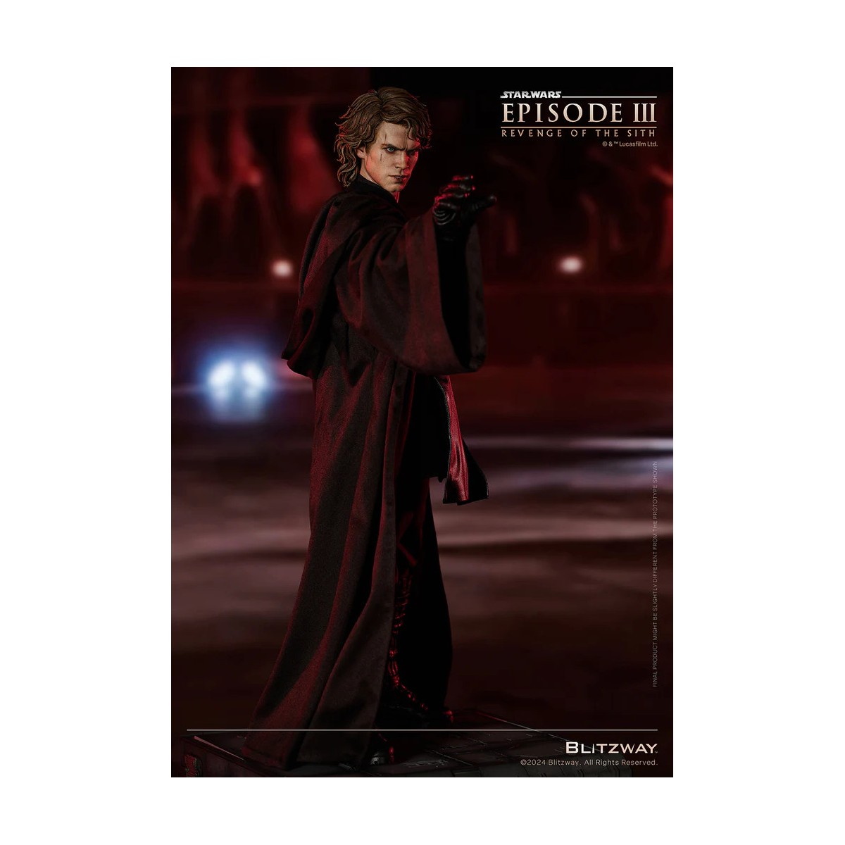 Statua in scala superba Blitzway - Anakin Skywalker Versione Standard 1/4 - Star Wars Episodio III