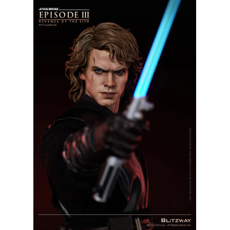 Statua in scala superba Blitzway - Anakin Skywalker Versione Standard 1/4 - Star Wars Episodio III