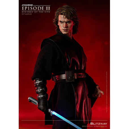 Statua in scala superba Blitzway - Anakin Skywalker Versione Standard 1/4 - Star Wars Episodio III